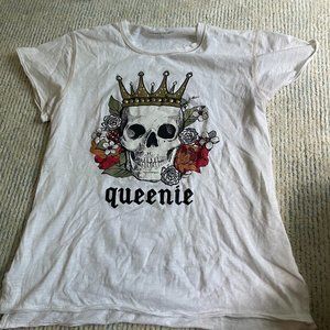 Unsweetened "queenie" t shirt xs